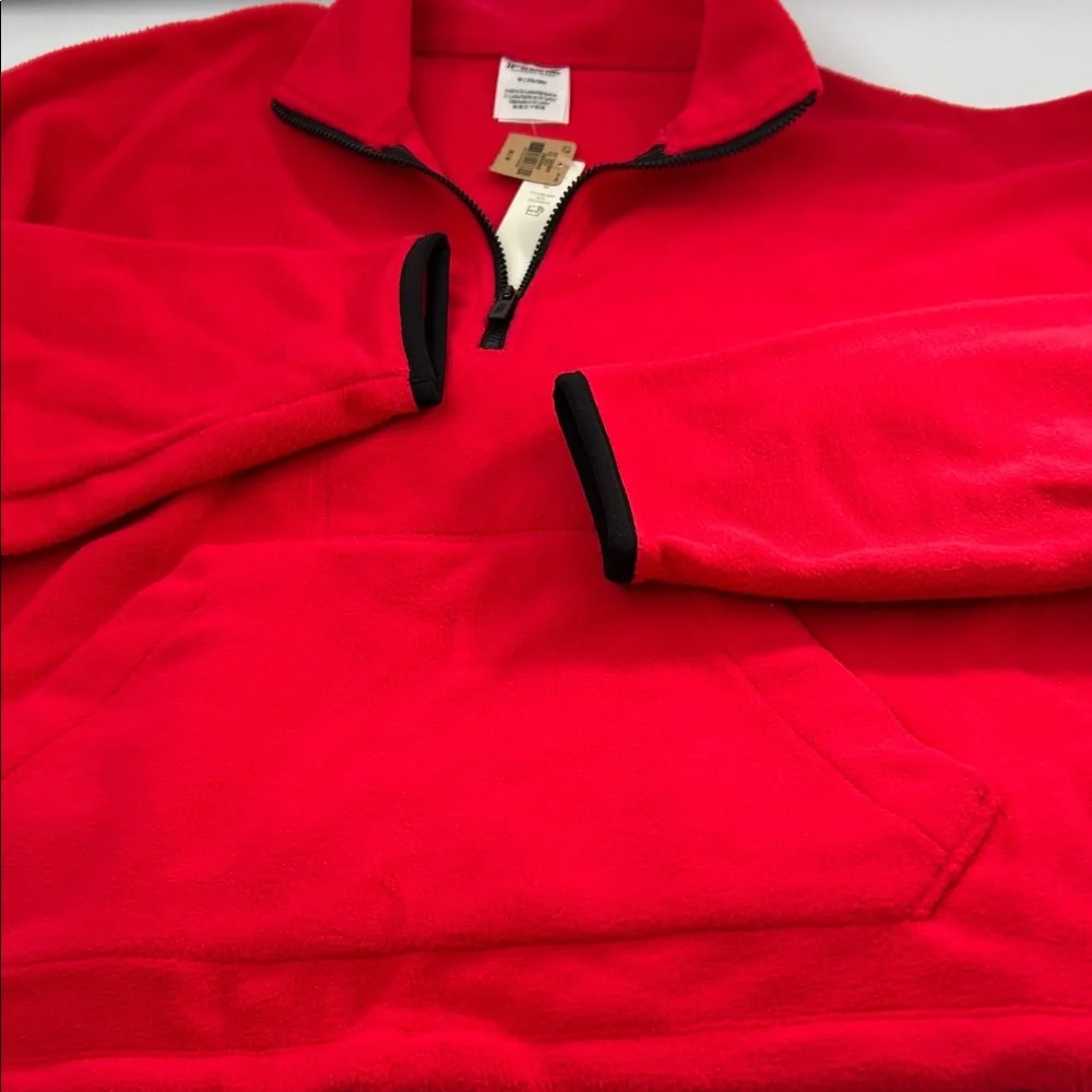 PINK Victoria's Secret Women's Bright Red Bomber Jacket